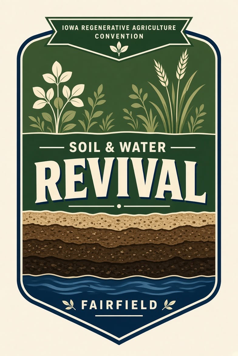Iowa Regenerative Agriculture Convention Badge